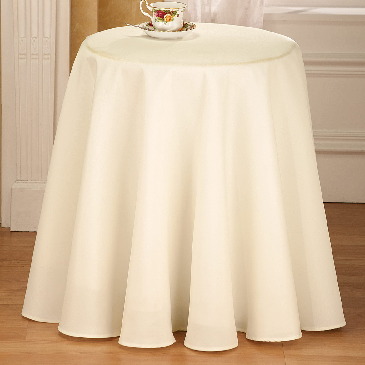 Basic 70" Tablecloth, Ivory