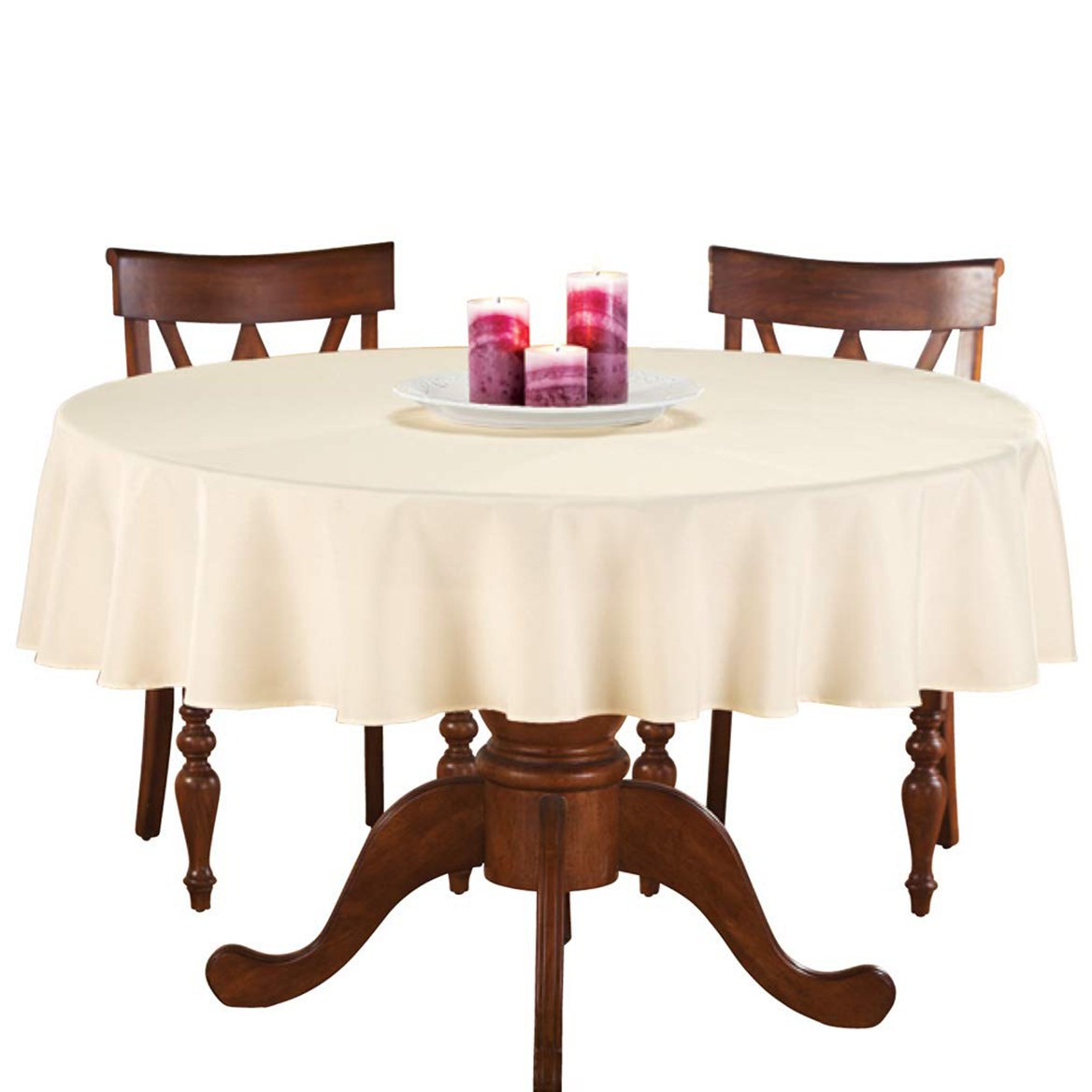 Basic 70" Tablecloth, Ivory