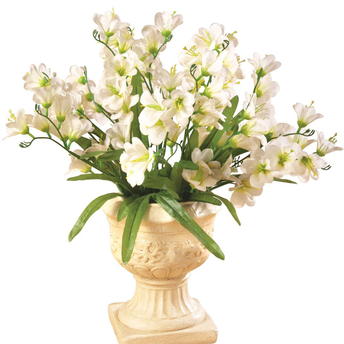 Collections Etc Tree Orchid Artificial Flower Arrangement Bouquet Bush – Set of