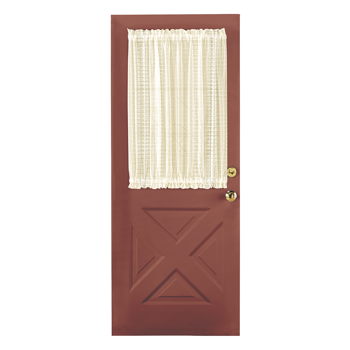 Montauk Sheer Door Panel, Ivory, 53″ x 40″