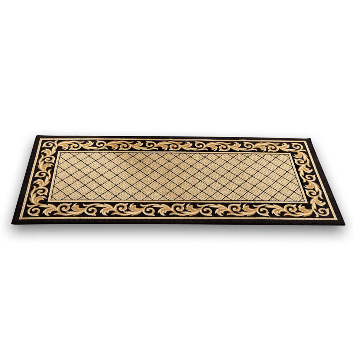 Basket Weave Rug, Chestnut, 26″ x 60″