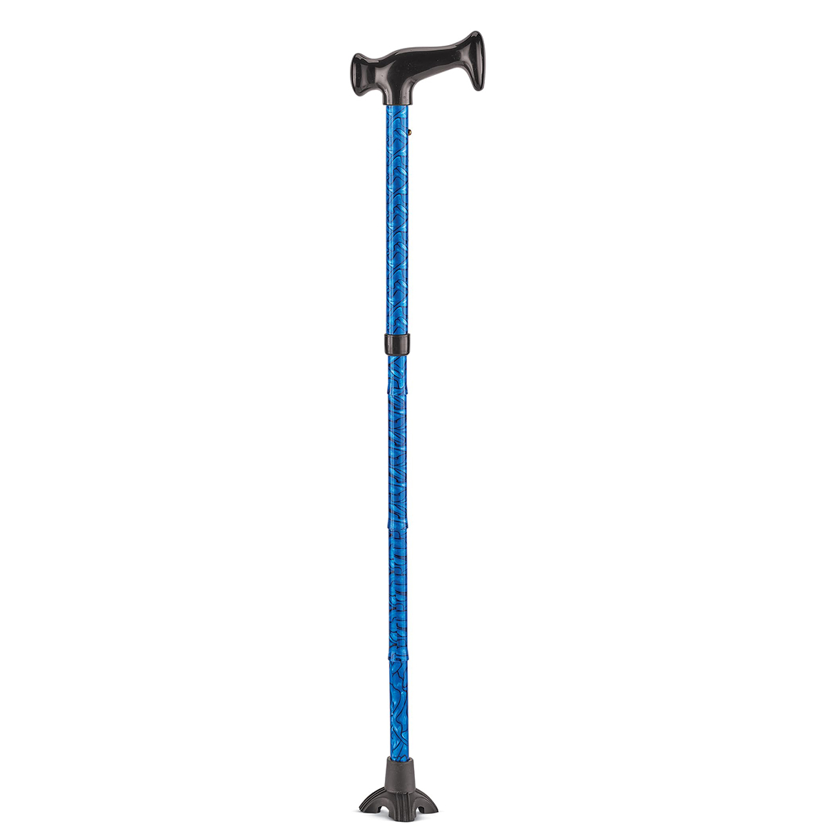 Collections Etc Lightweight Folding Cane for Women – Collapsible and Adjustable