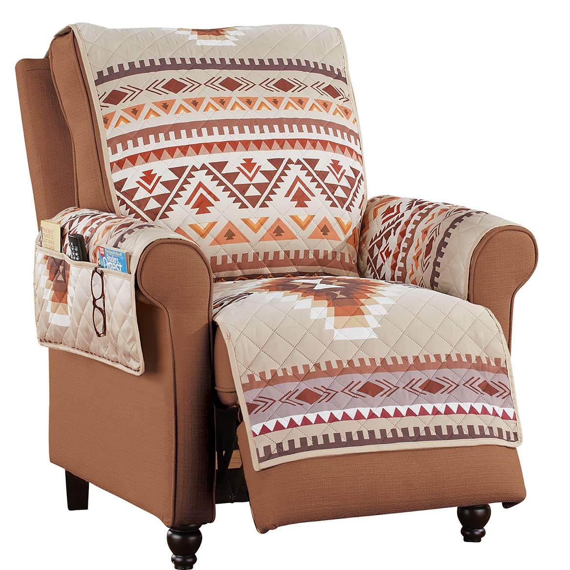 Neutral Southwest Furniture Cover, Chair